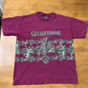 Vintage 1990s GECKO HAWAII kids shirt S